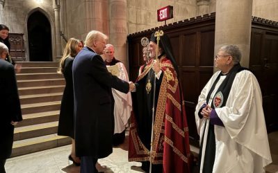 O Αρχιεπίσκοπος Ελπιδόφορος, παρακολούθησε την Εθνική Προσευχή στον Καθεδρικό Ναό της Ουάσινγκτον, DC.