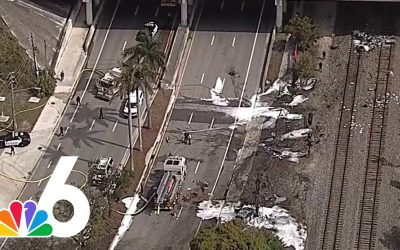 Αεροπορικό Ατύχημα στο Boca Raton – Διακοπή Κυκλοφορίας και Εξυπηρέτηση με Λεωφορεία από την Tri-Rail