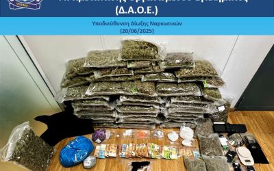 Εξαρθρώθηκε εγκληματική οργάνωση, τα μέλη της οποίας δραστηριοποιούνταν στη διακίνηση ναρκωτικών σε διάφορες περιοχές της Αττικής