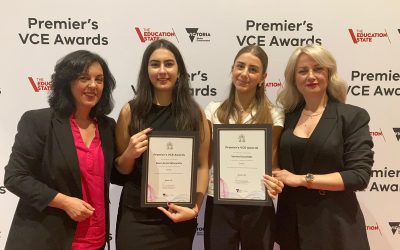 Μαθήτριες των Σχολείων της Ελληνικής Κοινότητας Μελβούρνης βραβεύονται με το “Premier’s VCE Award”
