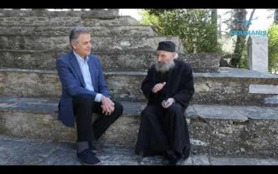 Ιερά Μονή Πεντέλης. Πνευματική συζήτηση με τον πατέρα Μακάριο