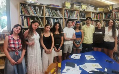 The Girl and the Unicorn at the L.O.G.O.Y. Teen Writing Club