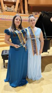 4. The award ceremony on the stage of the Walt Disney Concert Hall