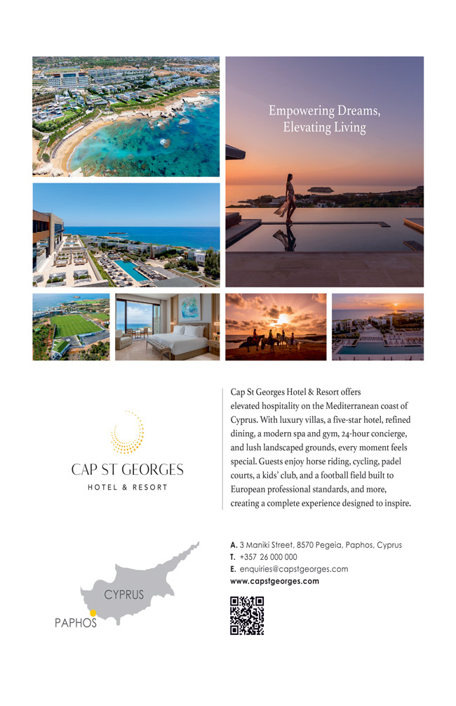 Cap St Georges Full Page Ad