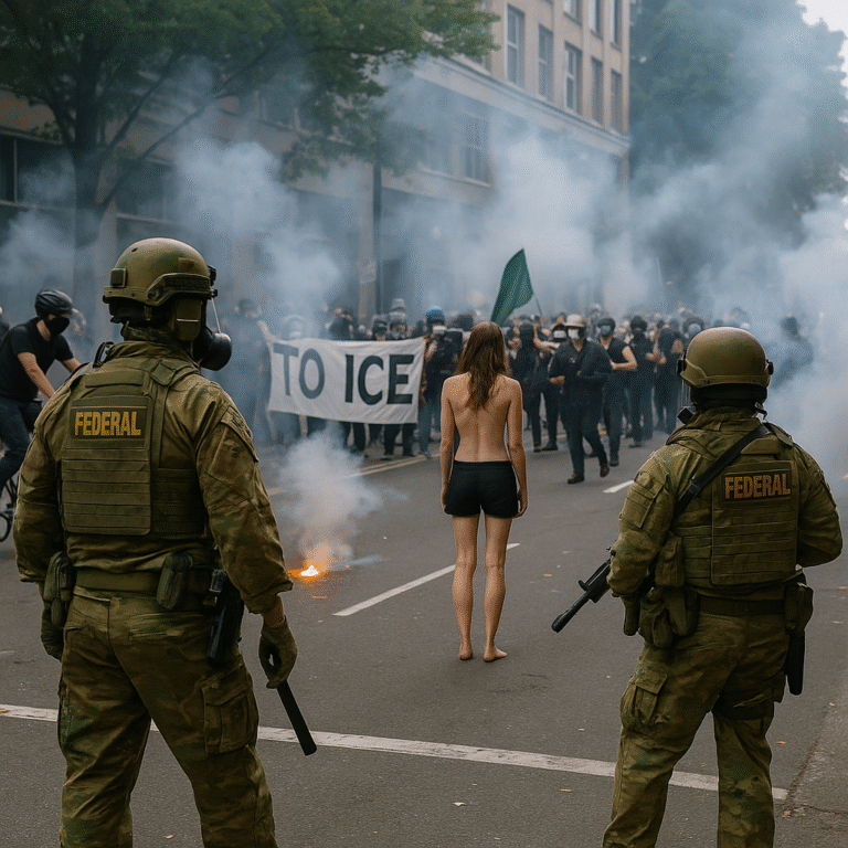 Ταραχές στο Portland — μια πόλη σε διαρκή αναβρασμό