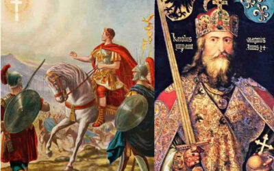 “Μέγα…Καρλομάγνο εσείς, Μέγα Κωνσταντίνο εμείς”!