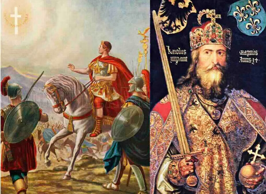 “Μέγα…Καρλομάγνο εσείς, Μέγα Κωνσταντίνο εμείς”!