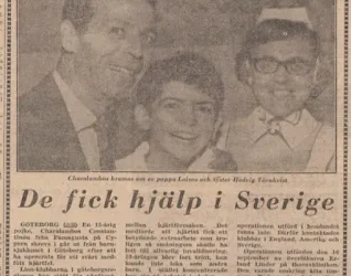 Η καρδιά του Χαράλαμπου – Όταν η Σουηδία άνοιξε την αγκαλιά της σε ένα παιδί από την Αμμόχωστο