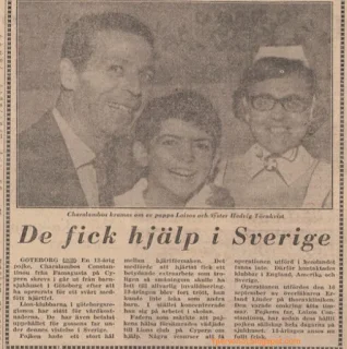 Η καρδιά του Χαράλαμπου – Όταν η Σουηδία άνοιξε την αγκαλιά της σε ένα παιδί από την Αμμόχωστο