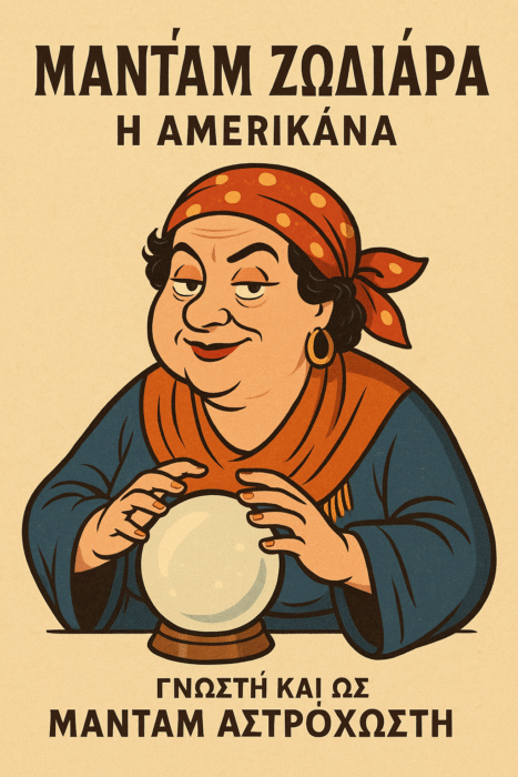 Τα Ζώδια της Εβδομάδας με τη… Μαντάμ Ζωδιάρα την Αμερικάνα (γνωστή και ως Μαντάμ Αστρόχωστη) Τα Ζώδια της Εβδομάδας με τη… Μαντάμ Ζωδιάρα την Αμερικάνα (γνωστή και ως Μαντάμ Αστρόχωστη)