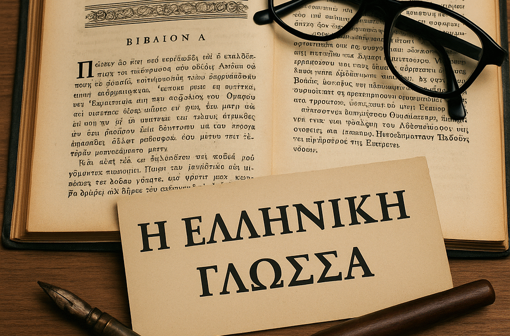 Οι Διαβουλεύσεις και η Ελληνική Γλώσσα