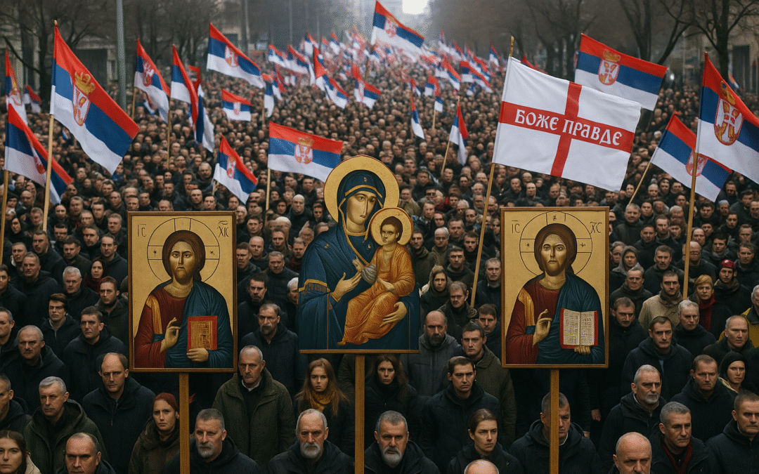 Σερβία: Μαζικές Διαδηλώσεις, Θρησκευτική Ρητορική και Κοινωνική Έκρηξη