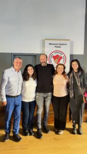The great composer Zbigniew Preisner with Angelina Tsiantzi Mante 1