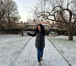 Η Βασιλική Χούρου στη Στοκχόλμη-“Απο το κέντρο βρίσκεσαι αμέσως μες στο δάσος”