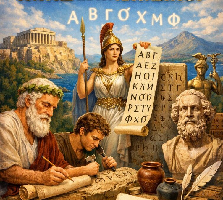 GREEKS, THE FIRST INVENTORS OF WRITING AND THE ALPHABET