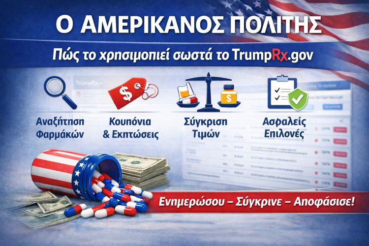 TrumpRx.gov: Βήμα προς βήμα οδηγός για τον Αμερικανό πολίτη
