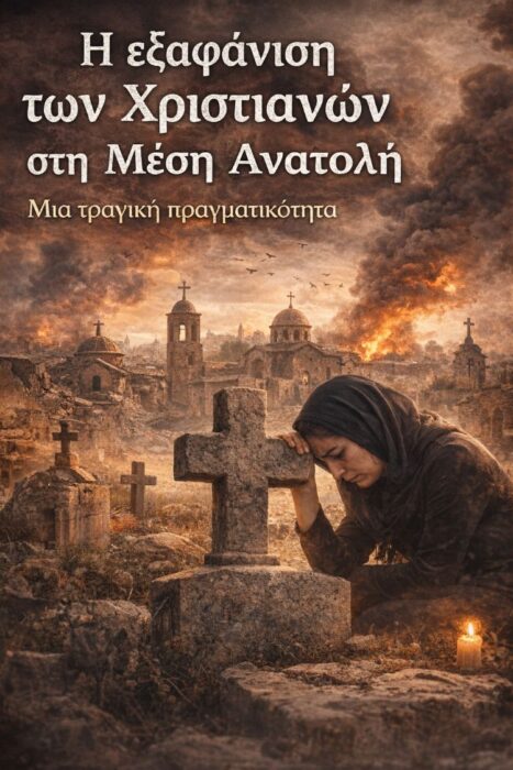 &Eta; &sigma;&iota;&omega;&pi;&eta;&lambda;ή &epsilon;&xi;&alpha;&phi;ά&nu;&iota;&sigma;&eta; &tau;&omega;&nu; &Chi;&rho;&iota;&sigma;&tau;&iota;&alpha;&nu;ώ&nu; &sigma;&tau;&eta; &Mu;έ&sigma;&eta; &Alpha;&nu;&alpha;&tau;&omicron;&lambda;ή,&mu;&iota;&alpha; &pi;&rho;&alpha;&gamma;&mu;&alpha;&tau;&iota;&kappa;ό&tau;&eta;&tau;&alpha; &pi;&omicron;&upsilon; &epsilon;ί&chi;&alpha;&mu;&epsilon; ή&delta;&eta; &alpha;&nu;&alpha;&delta;&epsilon;ί&xi;&epsilon;&iota;