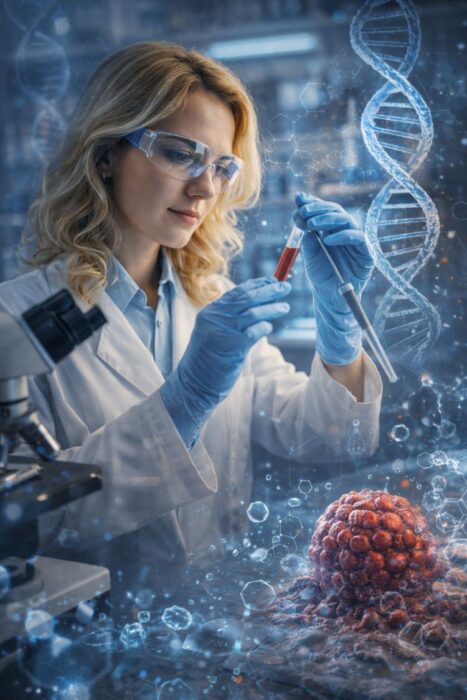 Υγρή Βιοψία: Η «επανάσταση» στη διάγνωση του καρκίνου μέσα από την έρευνα της Έλενας Θάνου Υγρή Βιοψία: Η «επανάσταση» στη διάγνωση του καρκίνου μέσα από την έρευνα της Έλενας Θάνου