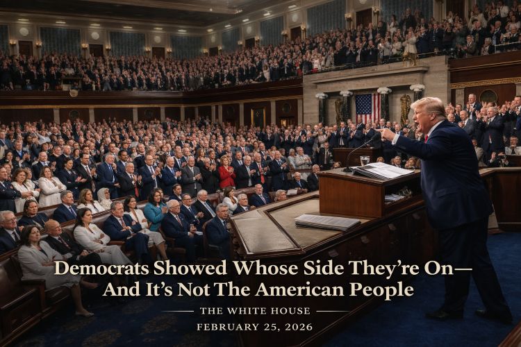 Οι Δημοκρατικοί έδειξαν με ποιανού το μέρος είναι και δεν είναι του αμερικανικού λαού Οι Δημοκρατικοί έδειξαν με ποιανού το μέρος είναι και δεν είναι του αμερικανικού λαού