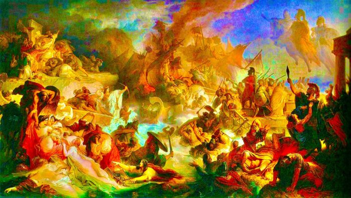 &Nu;ῦ&nu; &Upsilon;&pi;έ&rho; &Pi;ά&nu;&tau;&omega;&nu; &Alpha;&gamma;ώ&nu;