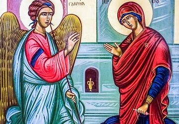 Δυο Χαίρε εορτάζουμε την 25η Μαρτίου. Χαίρε η Κεχαριτωμένη και Χαίρε, ω Χαίρε Λευτεριά