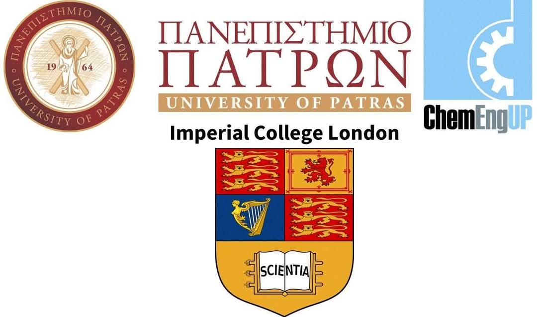 Συνεργασία του Πανεπιστημίου Πατρών με το Imperial College London και διεθνής διάκριση για το Τμήμα Χημικών Μηχανικών