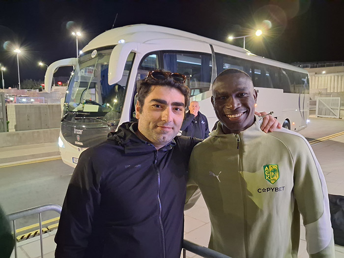 Godswill Ekpolo στο Greek News and Radio FL: «Το κυπριακό ποδόσφαιρο ανεβαίνει κάθε χρόνο»