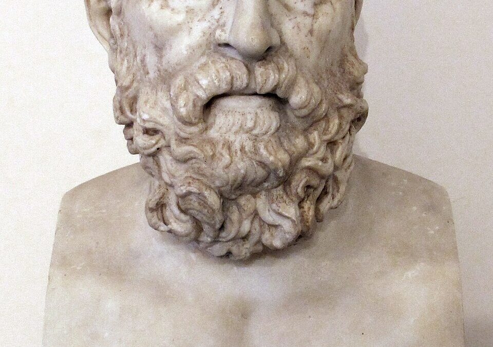 Ο  Σόλων (7ος–6ος αι. π.Χ.) είναι γνωστός πρωτίστως ως ο μεγάλος νομοθέτης της αρχαίας Αθήνας, αλλά υπήρξε και σημαντικός ποιητής
