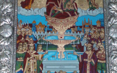 Υπεραγία Θεοτόκος: Ακένωτος  Ζωοδόχος Πηγή