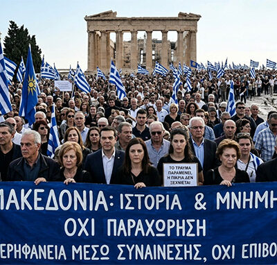 Η Μακεδονία δεν είναι πολιτική διαχείριση