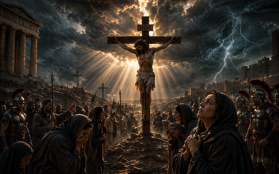 ΕΠΙ ΣΤΑΥΡΟΥ ΑΝΥΨΩΘΗ ΚΑΙ ΘΡΗΝΕΙ ΠΑΣΑ Η ΚΤΙΣΙΣ