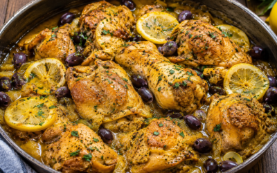 Chicken with Lemon and Olives