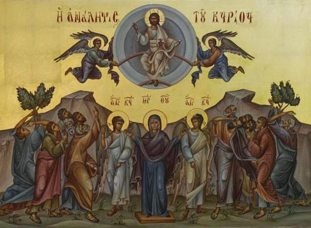 &laquo;&Alpha;&Nu;&Epsilon;&Lambda;&Eta;&Phi;&Theta;&Eta;&Sigma; &Epsilon;&Nu; &Delta;&Omicron;&Xi;&Eta; &Chi;&Rho;&Iota;&Sigma;&Tau;&Epsilon; &Omicron; &Theta;&Epsilon;&Omicron;&Sigma;&raquo;