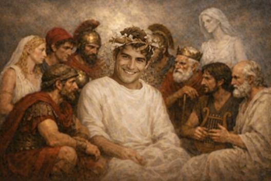 Εμπνευσμένο από το Γκέμμα του φιλόσοφου Δ.Λιαντίνη – ἡ Ἐλένη: ἡ ἄπειρη μορφή