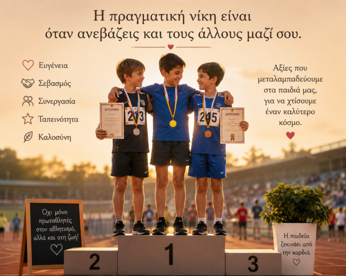 &Tau;&omicron; &pi;&alpha;&iota;&delta;ί &pi;&omicron;&upsilon; &mu;&alpha;&sigmaf; &theta;ύ&mu;&iota;&sigma;&epsilon; &tau;&iota; &sigma;&eta;&mu;&alpha;ί&nu;&epsilon;&iota; &pi;&alpha;&iota;&delta;&epsilon;ί&alpha;