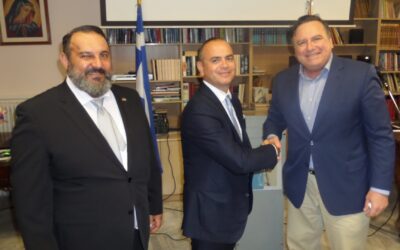 Ο ΚΥΡΙΑΚΟΣ ΜΑΡΙΔΑΚΗΣ ΣΥΜΜΕΤΕΙΧΕ ΣΤΗΝ ΙΔΡΥΣΗ ΤΟΥ ΠΡΩΤΟΥ ΓΡΑΦΕΙΟΥ ΤΟΥ ΕΠΙΤΡΟΠΟΥ ΔΙΑΣΠΟΡΑΣ ΤΗΣ ΑΡΜΕΝΙΑΣ ΣΤΟΝ ΚΟΣΜΟ