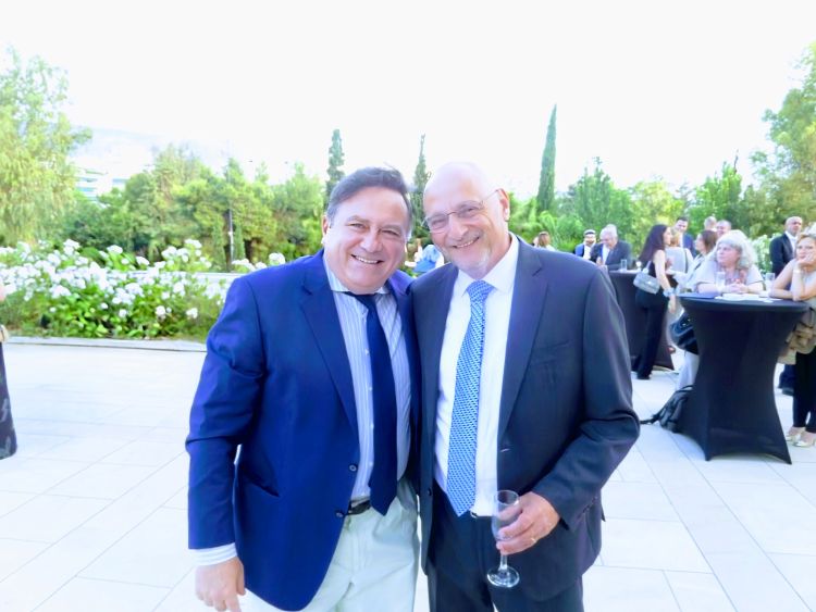 Ο Κυριάκος Μαριδάκης στην αποχαιρετιστήρια εκδήλωση προς τιμήν του Πρέσβη του Ισραήλ, κ. Noam Katz