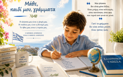 Μάθε Παιδί μου Γράμματα: Όταν η ελληνική γλώσσα γίνεται μάθημα ήθους και εθνικής συνείδησης