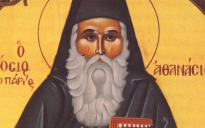 ΑΓΙΟΣ ΑΘΑΝΑΣΙΟΣ ΠΑΡΙΟΣ Ο ΚΟΛΛΥΒΑΣ ΚΑΙ ΔΙΔΑΣΚΑΛΟΣ ΤΟΥ ΓΕΝΟΥΣ