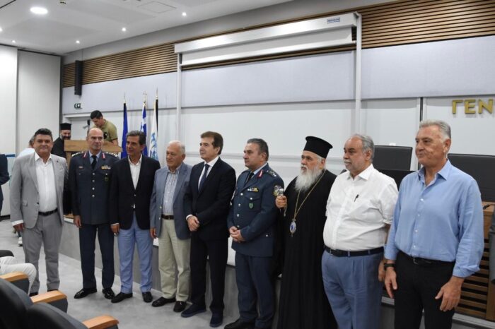&Epsilon;&gamma;&kappa;&alpha;&iota;&nu;&iota;ά&sigma;&tau;&eta;&kappa;&epsilon; &tau;&omicron; &nu;έ&omicron; &alpha;&mu;&phi;&iota;&theta;έ&alpha;&tau;&rho;&omicron; &tau;&omicron;&upsilon; &Alpha;&sigma;&tau;&upsilon;&nu;&omicron;&mu;&iota;&kappa;&omicron;ύ &Mu;&epsilon;&gamma;ά&rho;&omicron;&upsilon; &Theta;&epsilon;&sigma;&sigma;&alpha;&lambda;&omicron;&nu;ί&kappa;&eta;&sigmaf;