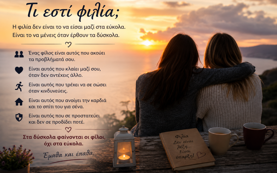 Τι εστί φιλία;
