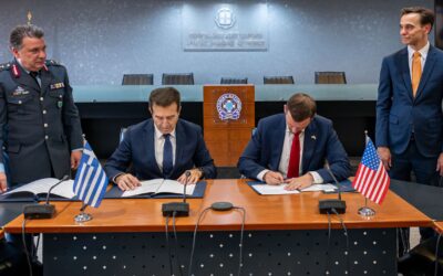 ΕΛ.ΑΣ-ΗΠΑ: Υπογραφή Μνημονίου Συνεργασίας και Επιστολής Προθέσεων για την ενίσχυση του αγώνα κατά του οργανωμένου εγκλήματος