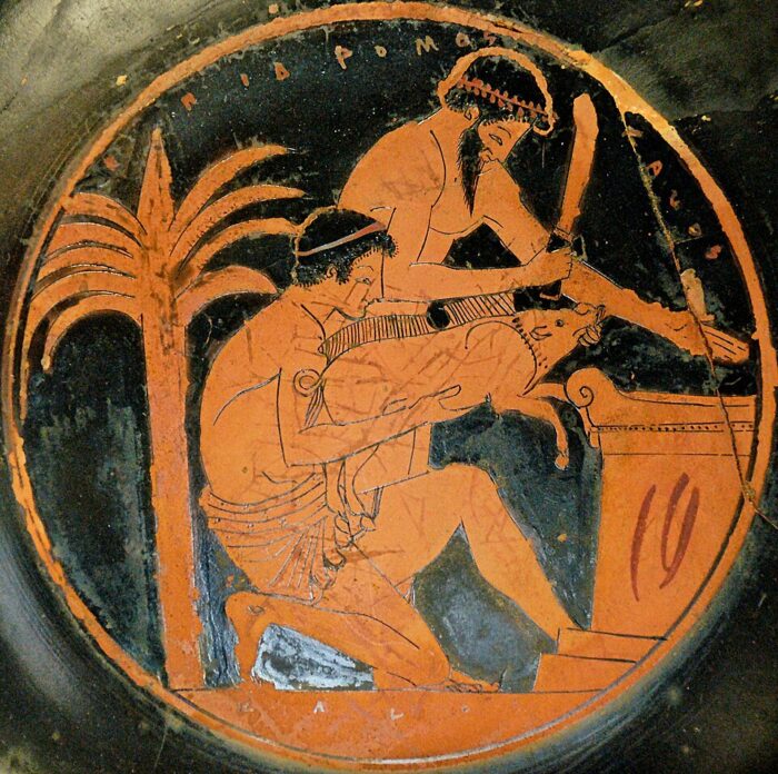 &Eta; &lambda;έ&xi;&eta; &omicron;&lambda;&omicron;&kappa;&alpha;ύ&tau;&omega;&mu;&alpha; &pi;&rho;&omicron;έ&rho;&chi;&epsilon;&tau;&alpha;&iota; &alpha;&pi;ό &tau;&eta;&nu; &alpha;&rho;&chi;&alpha;ί&alpha; &epsilon;&lambda;&lambda;&eta;&nu;&iota;&kappa;ή &gamma;&lambda;ώ&sigma;&sigma;&alpha; &kappa;&alpha;&iota; &sigma;&eta;&mu;&alpha;ί&nu;&epsilon;&iota; &laquo;&pi;&lambda;ή&rho;&omega;&sigmaf; &kappa;&alpha;&mu;έ&nu;&eta; &pi;&rho;&omicron;&sigma;&phi;&omicron;&rho;ά &theta;&upsilon;&sigma;ί&alpha;&sigmaf;&raquo;