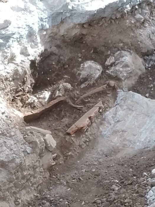 Ένα εύρημα στο Δίστομο αποδείχτηκε τάφος βυζαντινής ή οθωμανικής περιόδου Ένα εύρημα στο Δίστομο αποδείχτηκε τάφος βυζαντινής ή οθωμανικής περιόδου