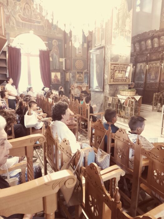 Μια ξεχωριστή και γεμάτη συγκίνηση θεία λειτουργία τελέστηκε σήμερα στον Ιερό Ναό του Αγίου Νικολάου στο Δίστομο, για τη μεγάλη εορτή της Υψώσεως του Τιμίου Σταυρού Μια ξεχωριστή και γεμάτη συγκίνηση θεία λειτουργία τελέστηκε σήμερα στον Ιερό Ναό του Αγίου Νικολάου στο Δίστομο, για τη μεγάλη εορτή της Υψώσεως του Τιμίου Σταυρού
