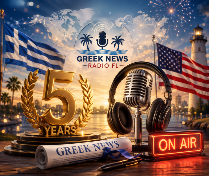 Πέντε Χρόνια Greek News & Radio FL Πέντε Χρόνια Greek News & Radio FL