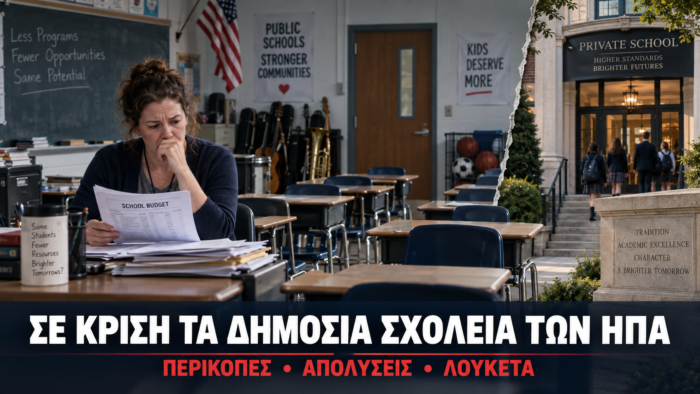 Συναγερμός στα δημόσια σχολεία των ΗΠΑ: Περικοπές,απολύσεις και λουκέτα σε ολόκληρη τη χώρα Συναγερμός στα δημόσια σχολεία των ΗΠΑ: Περικοπές,απολύσεις και λουκέτα σε ολόκληρη τη χώρα