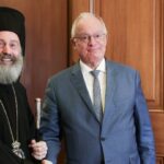 ΣΥΝΑΝΤΗΣΗ ΤΟΥ ΠΡΟΕΔΡΟΥ ΤΗΣ ΔΗΜΟΚΡΑΤΙΑΣ ΚΩΝΣΤΑΝΤΙΝΟΥ ΑΝ. ΤΑΣΟΥΛΑ ΜΕ ΤΟΝ ΑΡΧΙΕΠΙΣΚΟΠΟ ΑΥΣΤΡΑΛΙΑΣ ΜΑΚΑΡΙΟ 8 ΣΥΝΑΝΤΗΣΗ ΤΟΥ ΠΡΟΕΔΡΟΥ ΤΗΣ ΔΗΜΟΚΡΑΤΙΑΣ ΚΩΝΣΤΑΝΤΙΝΟΥ ΑΝ. ΤΑΣΟΥΛΑ ΜΕ ΤΟΝ ΑΡΧΙΕΠΙΣΚΟΠΟ ΑΥΣΤΡΑΛΙΑΣ ΜΑΚΑΡΙΟ