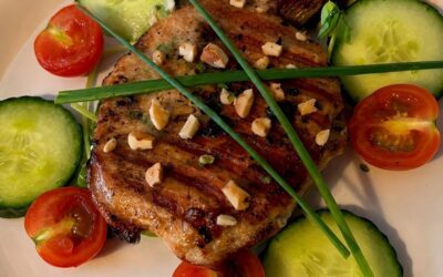 Greek Australian Chargrilled Pork Chop