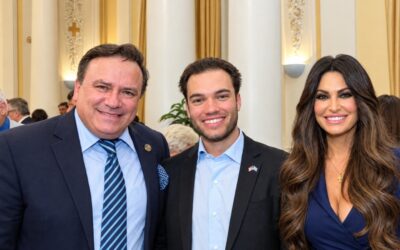 Kyriakos Maridakis: A warm meeting with Ambassador Kimberly Guilfoyle and her son Ronan&nbsp;
